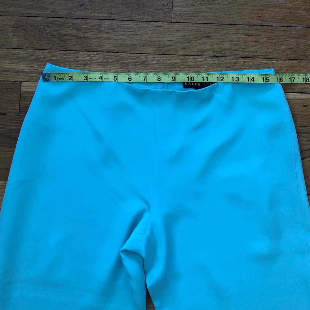 Ralph Lauren Black Label Y2K Low-Rise Silk Flared Pants - Picture 6 of 11